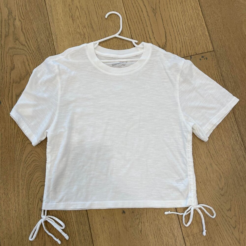 White Crop Top